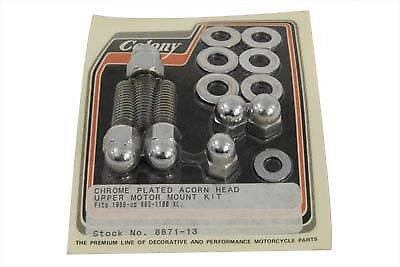 Upper Motor Mount Kit Acorn Type For Harley-Davidson