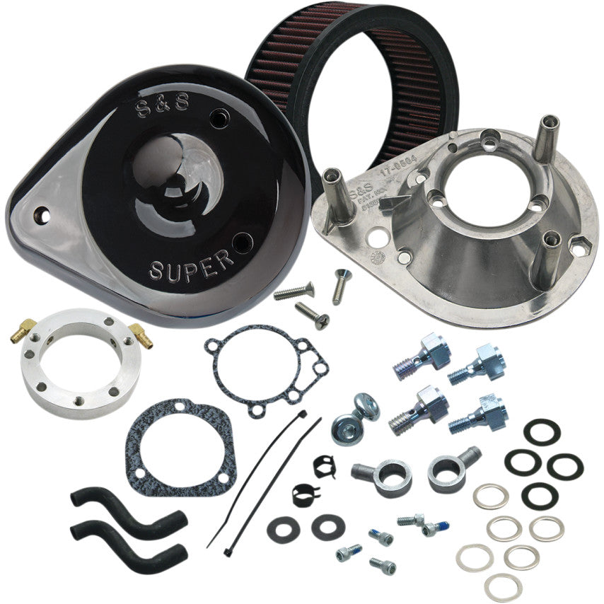 High Performance Air Filter for Harley-Davidson S&amp;S Air Cleaner Kit Black