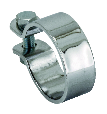 Chrome Muffler Clamp Set For Harley-Davidson 65276-62