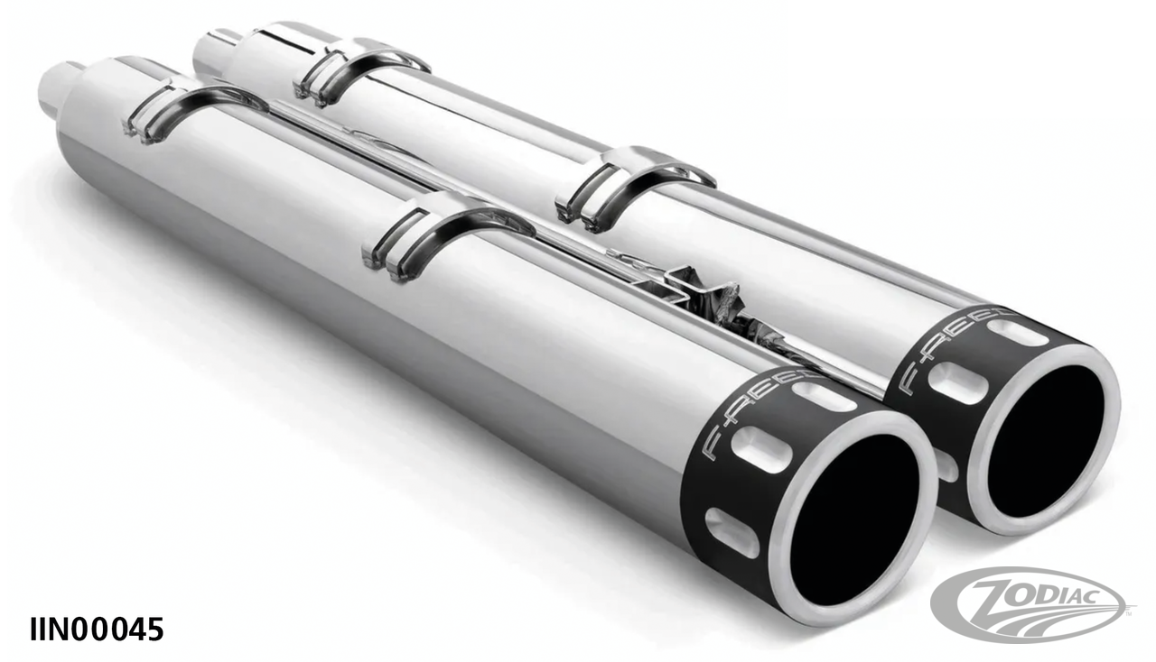 4" EAGLE S/O's CH/SCLPTD BK 14-up Chieft For Harley-Davidson