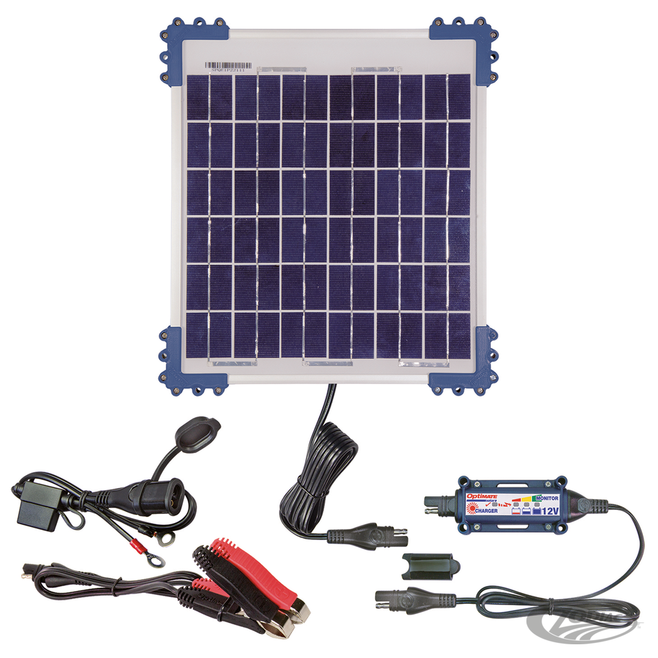 Optimate solar 10w battery charger For Harley-Davidson