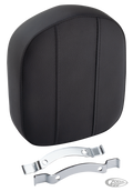 Pointed sissy bar pad, W=7.5" H=9" For Harley-Davidson