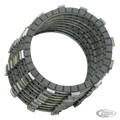 GZP Clutch friction plate set/9 BT98-up For Harley-Davidson