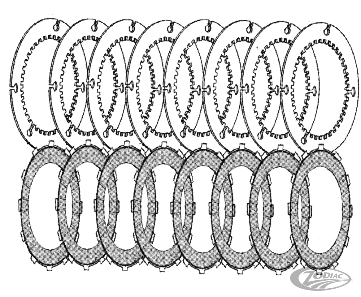 Clutch Pack Pro-Clutch BT98-06 For Harley-Davidson