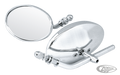 GZP Slimline mirror de luxe with viso For Harley-Davidson