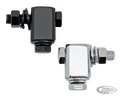 GZP Black headlight mount kit & hardware For Harley-Davidson