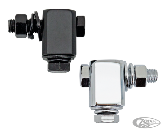 GZP Black headlight mount kit & hardware For Harley-Davidson