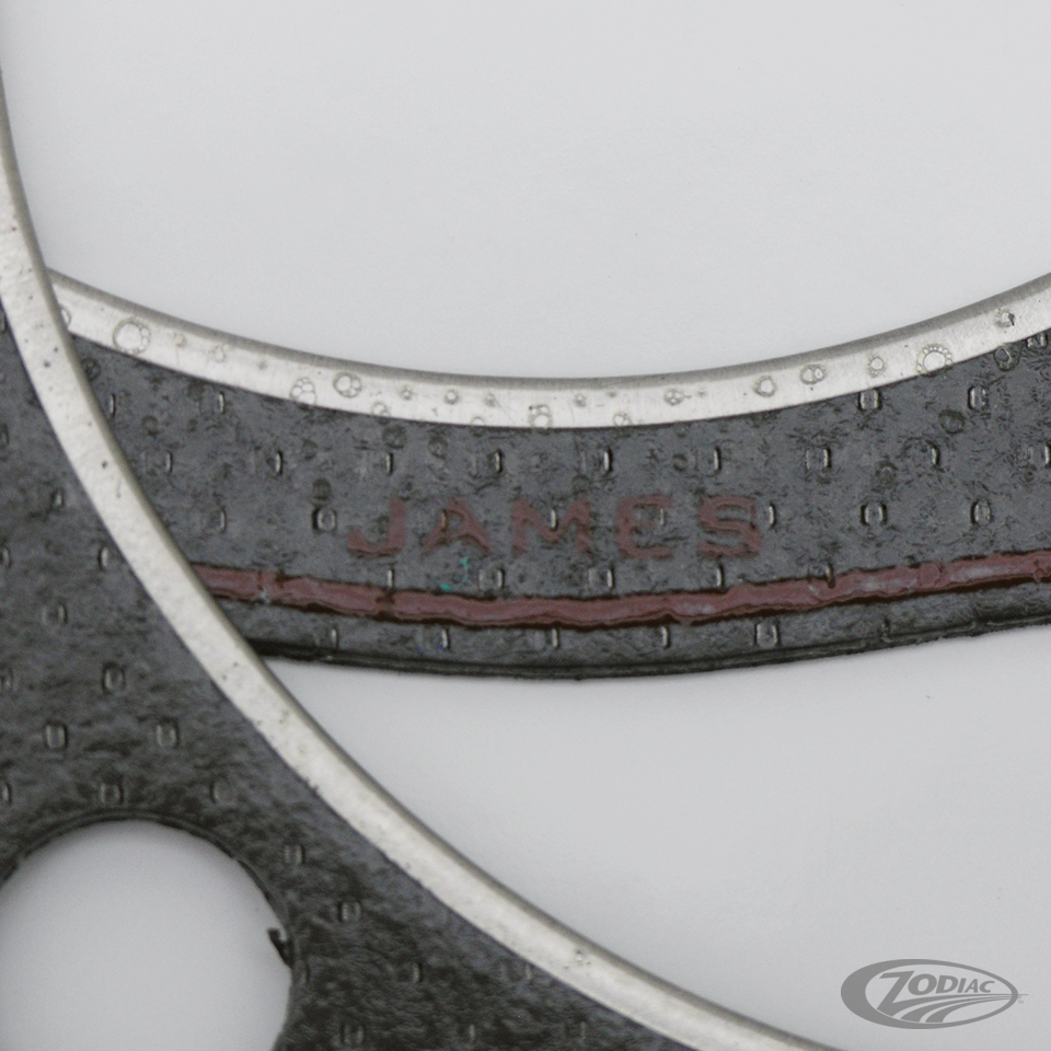 James cylinder head gaskets TC 4" bore For Harley-Davidson