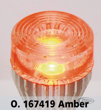 GZP DUAL CPR-1 LED BULB AMBER BAY15D For Harley-Davidson