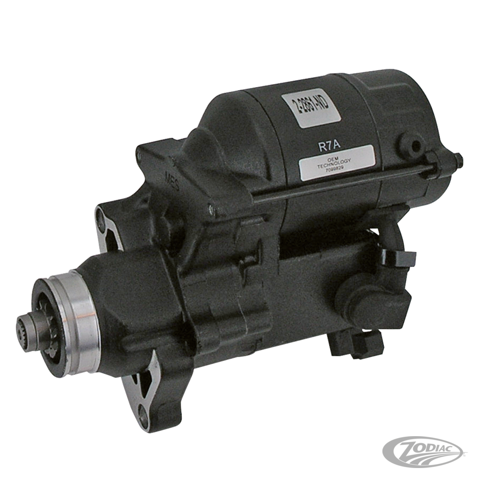 1.4Kw Black Starter BT89-93 w/ Lifetime For Harley-Davidson