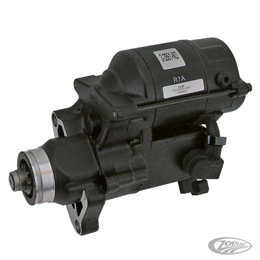 1.4Kw Black Starter BT89-93 w/ Lifetime For Harley-Davidson