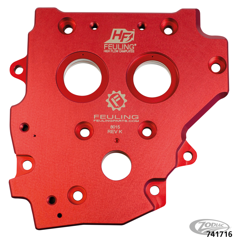 FEULING cam support plate TC96 geardrive For Harley-Davidson