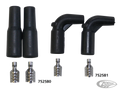 Taylor TC 180dgr coil boots/terminals For Harley-Davidson