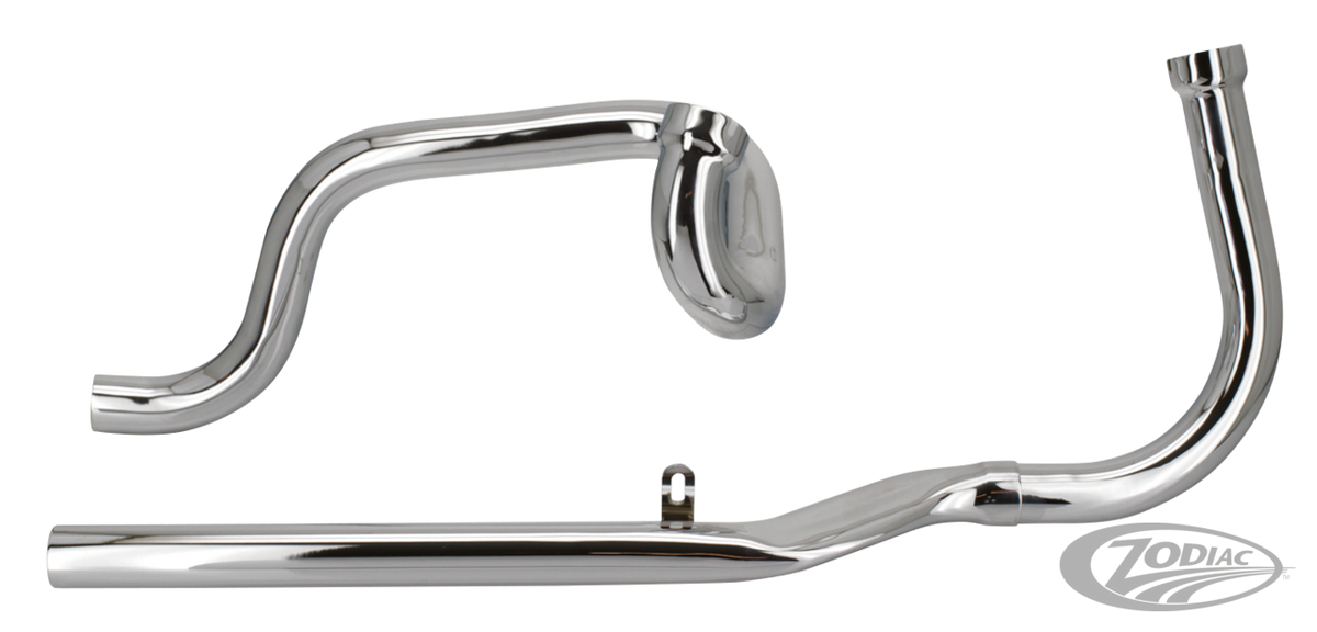 Chr Panhead 48-64 cross over headers For Harley-Davidson