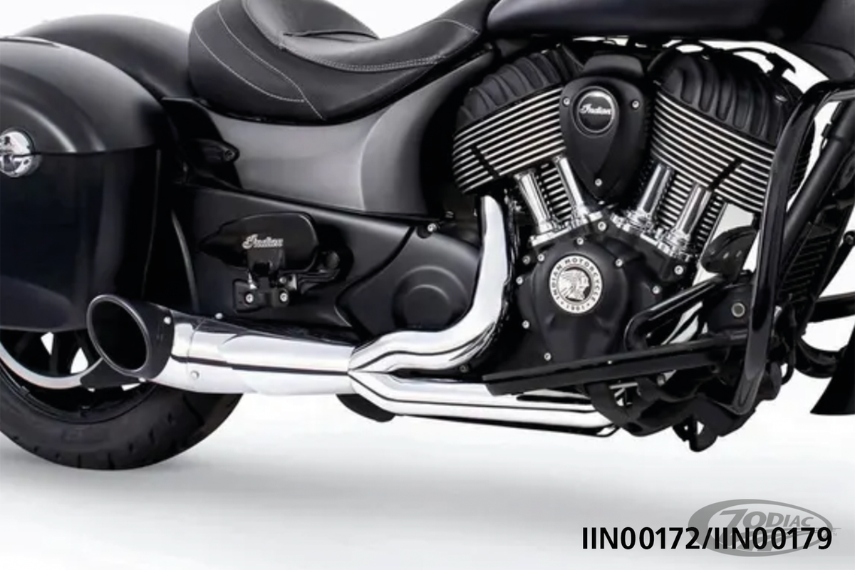 FREEDOM 2-1 TURNOUT CH/Sc BK Chieftain For Harley-Davidson