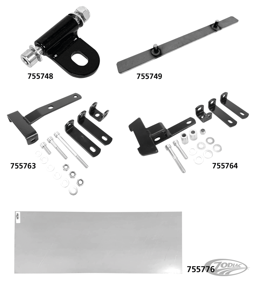 Mounting Kit , Solo Seat Small XL86-03 For Harley-Davidson