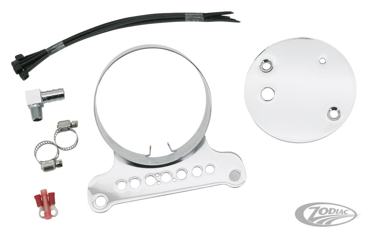 GZP Chrome gauge bracket FXD95-04 XL95-0 For Harley-Davidson