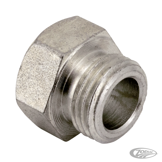 COLONY white timing/oil tank plug 5/8hex For Harley-Davidson