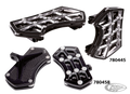 DMND FR FLRBRD CONTR CUT W/ GEMS POL For Harley-Davidson