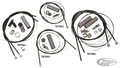 Throttle spiral & cable kit 1954-73 push For Harley-Davidson