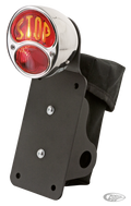 NSC 28 taillight w/vert.lic.mount w/bag For Harley-Davidson