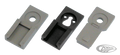 Grey mounting bracket for 8 pole recepta For Harley-Davidson