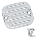 GZP Chrome BallMill master cyl. cap 96up For Harley-Davidson
