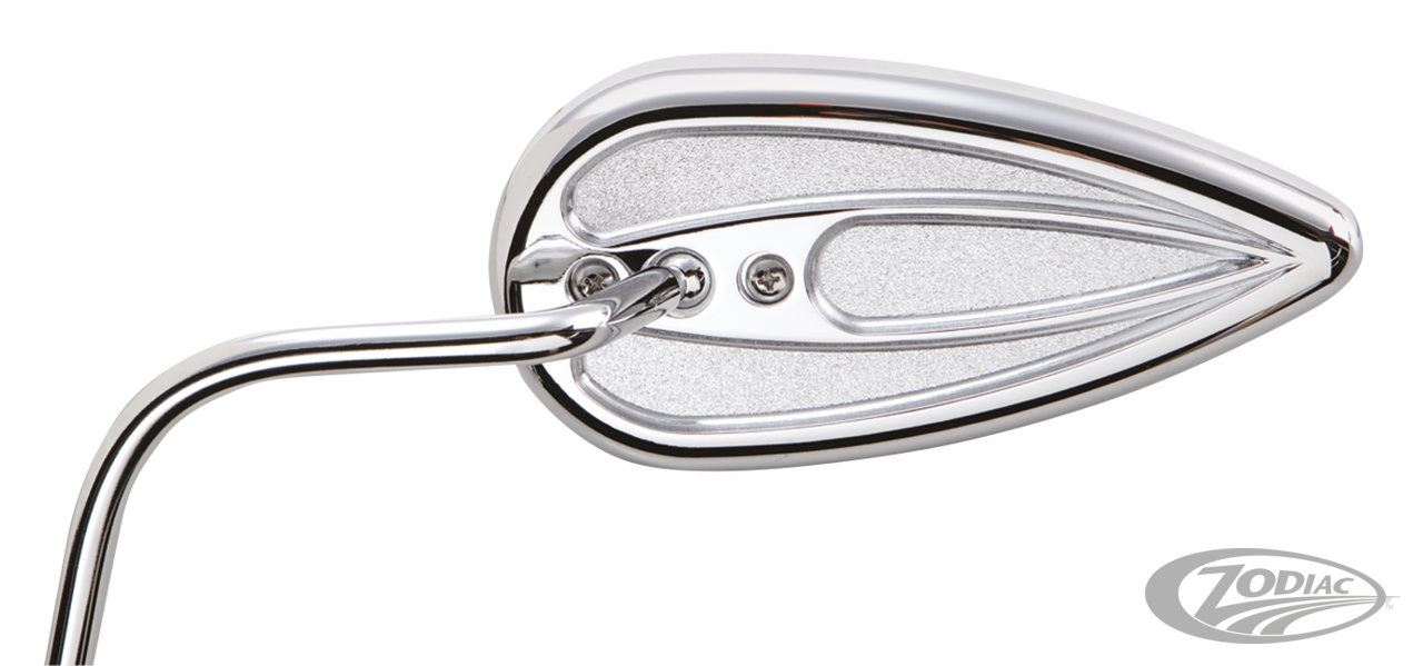 ALT. TEARDROP MIRROR, RIGHT For Harley-Davidson