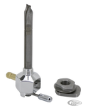 Pingel 1/4NPT petcock rear outlet alu For Harley-Davidson
