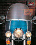 Beaded H-Duty kit clear & blue FL49-59 For Harley-Davidson