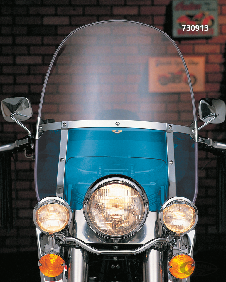 Beaded H-Duty kit clear & blue FL49-59 For Harley-Davidson