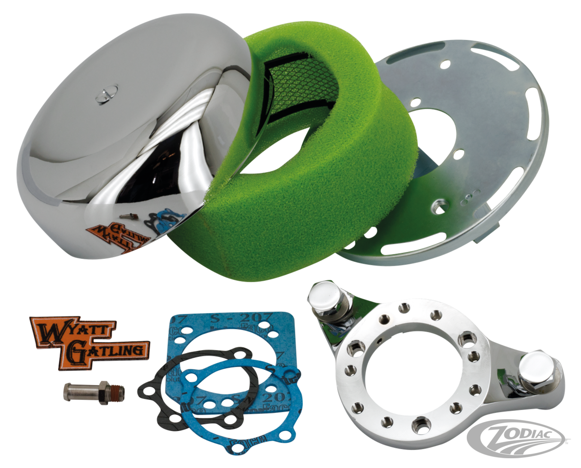 Chrome Wyatt-Gatling Air Cleaner XL91-up For Harley-Davidson