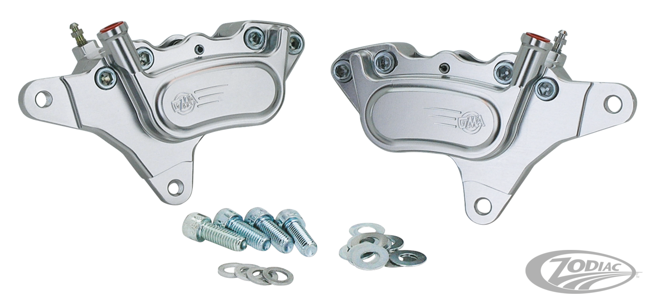 GMA dual 4-piston brake calipers 84-99 For Harley-Davidson
