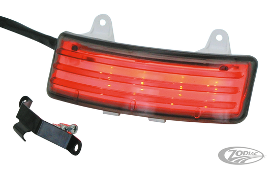 GZP FLH/T & FLHX Tri-Bar red led light s For Harley-Davidson