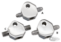 GZP Chr.Brake Tee center hole 1/8" - 27 For Harley-Davidson