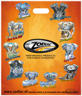 25pck Zodiac plastic shopping bags For Harley-Davidson