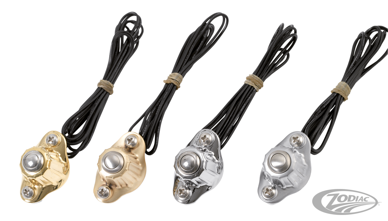 K-Tech deluxe switchhousing chrome For Harley-Davidson