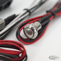 GZP Prime black custom dual switch kit For Harley-Davidson