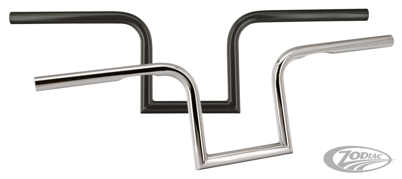 GZP SoCal Black 1" handlebar 8-1/4" For Harley-Davidson