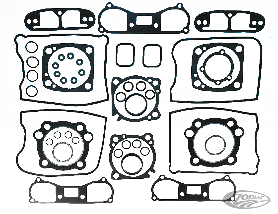 Top end gasket set BT84-91 3.625" bore For Harley-Davidson