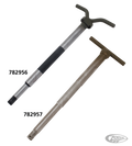 Axle, rear with handle military WLC For Harley-Davidson