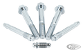 GZP Chrome Brake caliper hardware kit 00 For Harley-Davidson