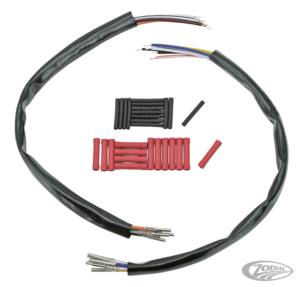 GZP H/bar Wiring 12" extensionkit 07-up For Harley-Davidson