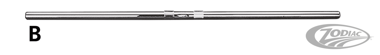 "STRAIGHT" HNDLBAR 985MM PRE 81 For Harley-Davidson