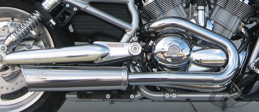 MCJ exhaust v-Rod Muscle 2-in-1 For Harley-Davidson