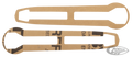 Tank name plate gaskets 47-50 For Harley-Davidson