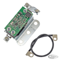 Elec. regulator 6V/2-brush relay style For Harley-Davidson