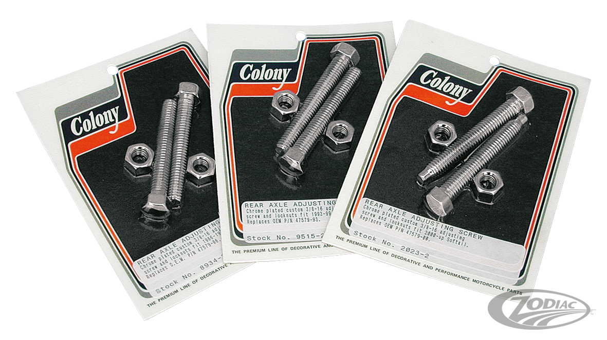 Rear Wheel adjuster Softail 86-92 set For Harley-Davidson