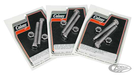 Rear Wheel adjuster Softail 86-92 set For Harley-Davidson