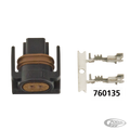 Intake Air Temp Sensor w/ Terminals 95-0 For Harley-Davidson